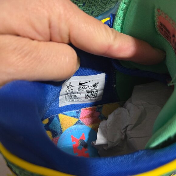 Lebron XX SE (GS) Electric Algae/University Gold. Lightly used! - Picture 11 of 16